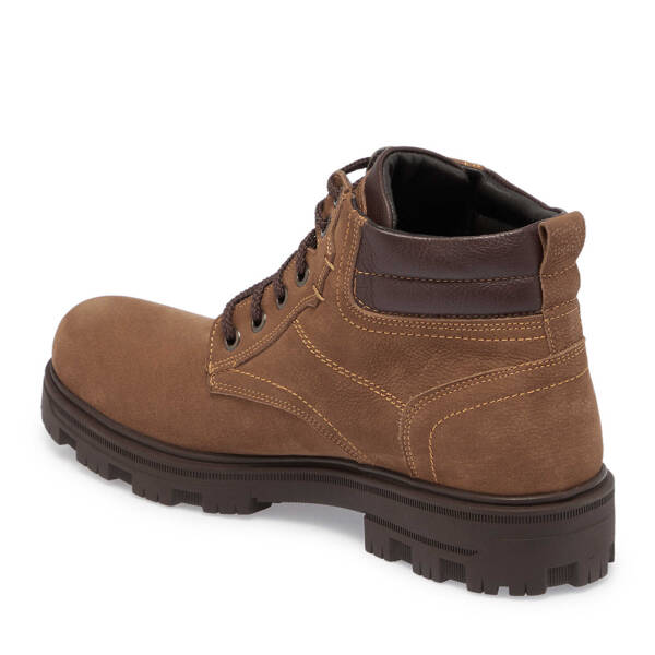 Vizon Nubuk Deri Erkek Casual Bot - E24K1BT57086-B21 - 2