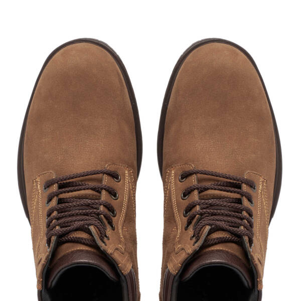 Vizon Nubuk Deri Erkek Casual Bot - E24K1BT57086-B21 - 5