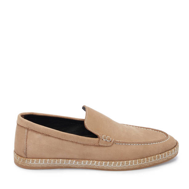 Vizon Hakiki Nubuk Deri Erkek Espadril - E25I1AY57215-A65 - Tergan