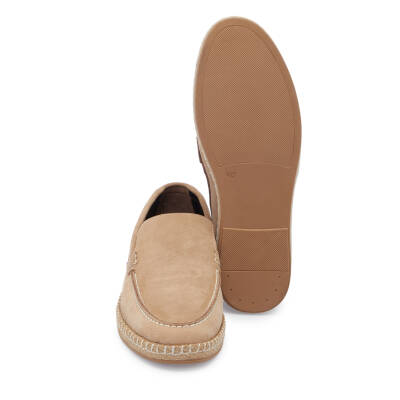 Vizon Nubuk Deri Erkek Espadril - E25I1AY57215-A65 - 4
