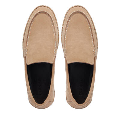 Vizon Nubuk Deri Erkek Espadril - E25I1AY57215-A65 - 5