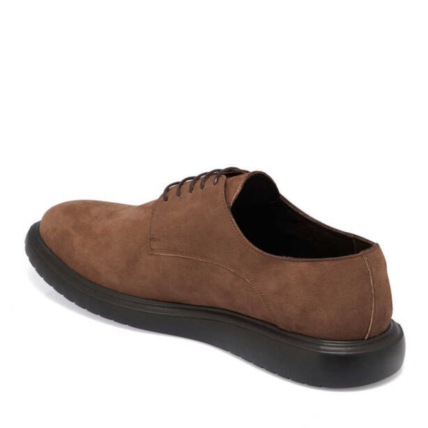 Vizon Nubuk Deri Erkek Klasik Ayakkabı - E24I1AY56771-B21 - 2