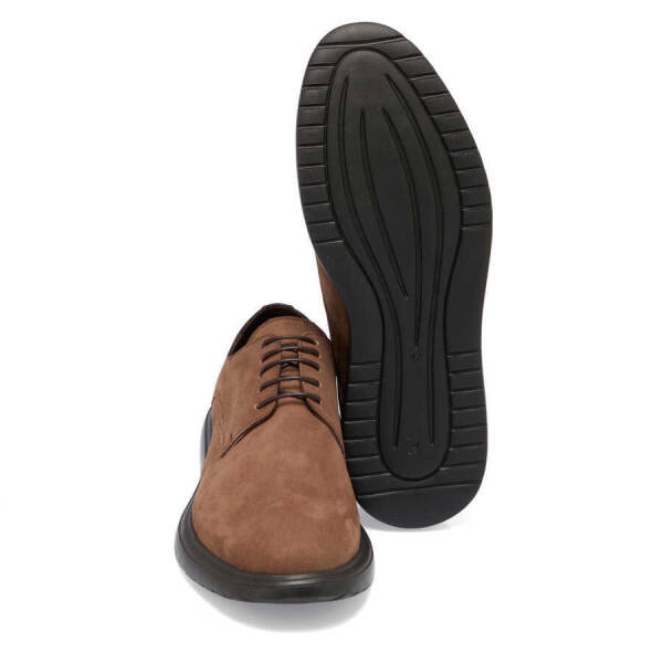 Vizon Nubuk Deri Erkek Klasik Ayakkabı - E24I1AY56771-B21 - 4