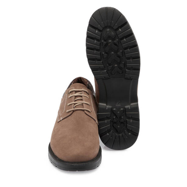 Vizon Nubuk Deri Erkek Klasik Ayakkabı - E24S1AY56939-A65 - 4