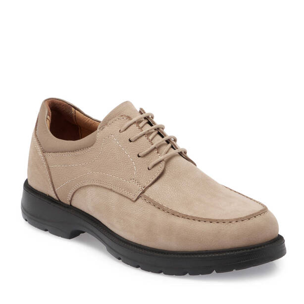 Vizon Nubuk Deri Erkek Klasik Ayakkabı - E24S1AY56940-B21 