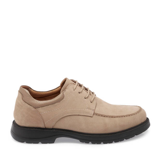 Vizon Nubuk Deri Erkek Klasik Ayakkabı - E24S1AY56940-B21 - 3