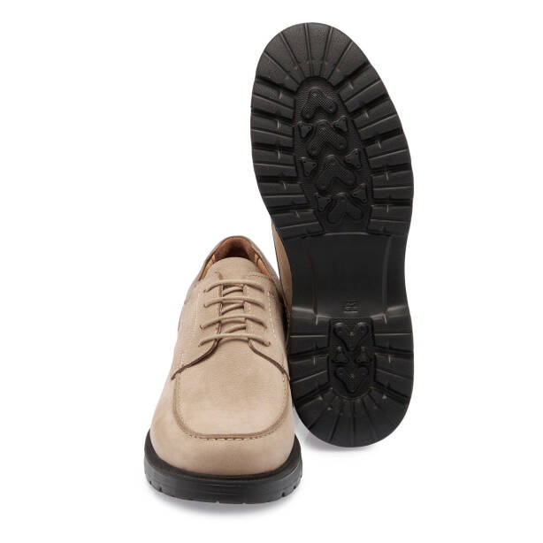 Vizon Nubuk Deri Erkek Klasik Ayakkabı - E24S1AY56940-B21 - 4