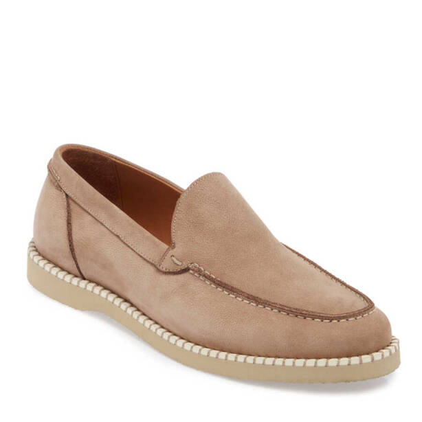 Vizon Nubuk Deri Erkek Loafer - E24I1AY56641-A65 