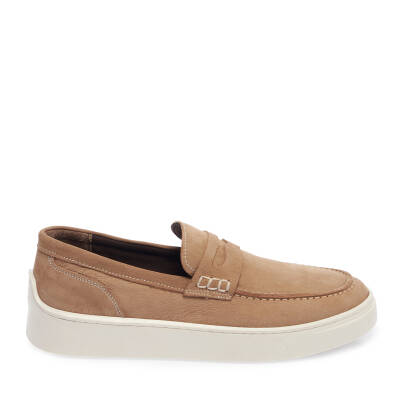 Vizon Nubuk Deri Erkek Loafer - E24I1AY56746-B21 - 3