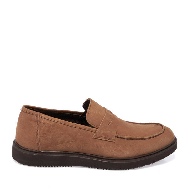 Vizon Nubuk Deri Erkek Loafer - E24S1AY57120-B21 - 3