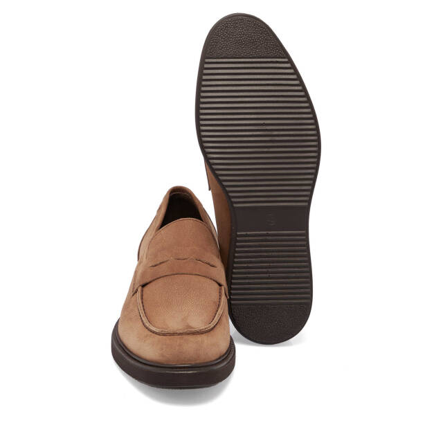 Vizon Nubuk Deri Erkek Loafer - E24S1AY57120-B21 - 4