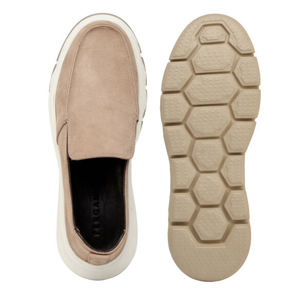 Vizon Hakiki Nubuk Deri Erkek Loafer - E25I1AY57221-A65 - 6