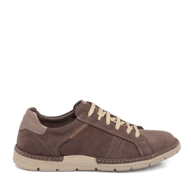 Vizon Nubuk Deri Erkek Sneaker - E24I1AY56777-F95 - 3
