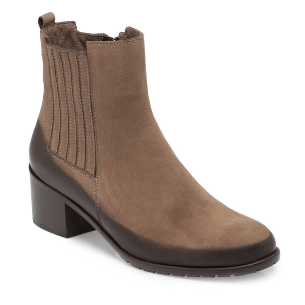 Vizon Nubuk Deri Kadın Klasik Bot - K24K1BT67567-B21 - Tergan