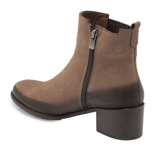 Vizon Nubuk Deri Kadın Klasik Bot - K24K1BT67567-B21 - 2