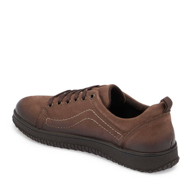 Vizon Nubuk Deri Kadın Sneaker - K24S1AY67657-A65 - 2