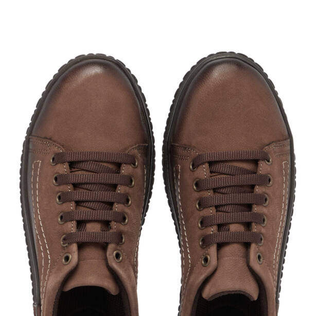 Vizon Nubuk Deri Kadın Sneaker - K24S1AY67657-A65 - 5
