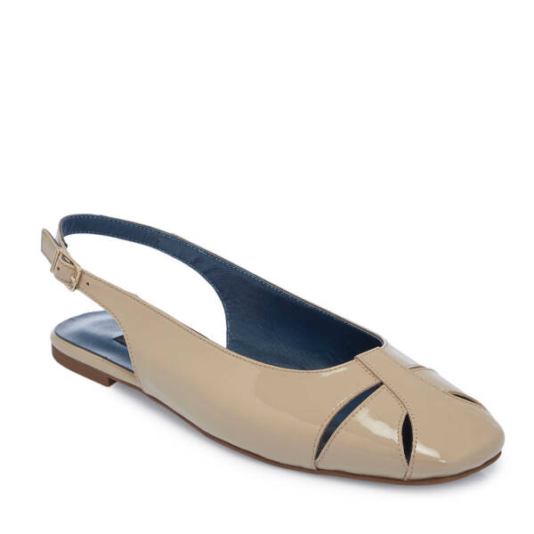 Vizon Hakiki Rugan Deri Kadın Babet - K25Y1AY67911-A81 - 2