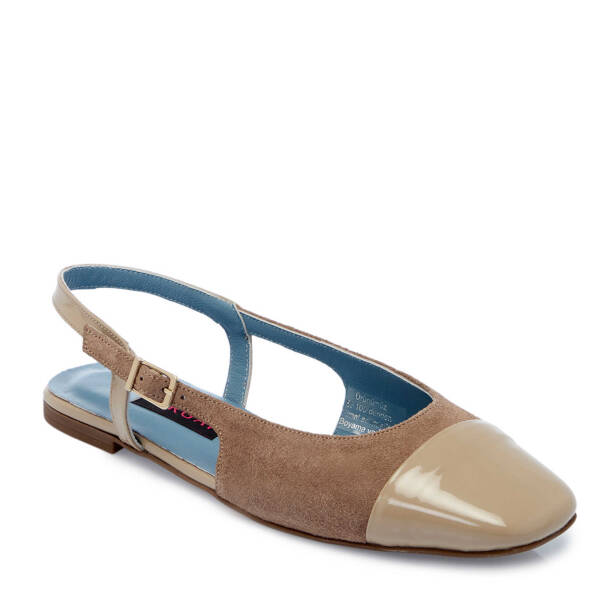 Vizon Hakiki Rugan Deri Kadın Babet - K25Y1AY67914-A81 - 2