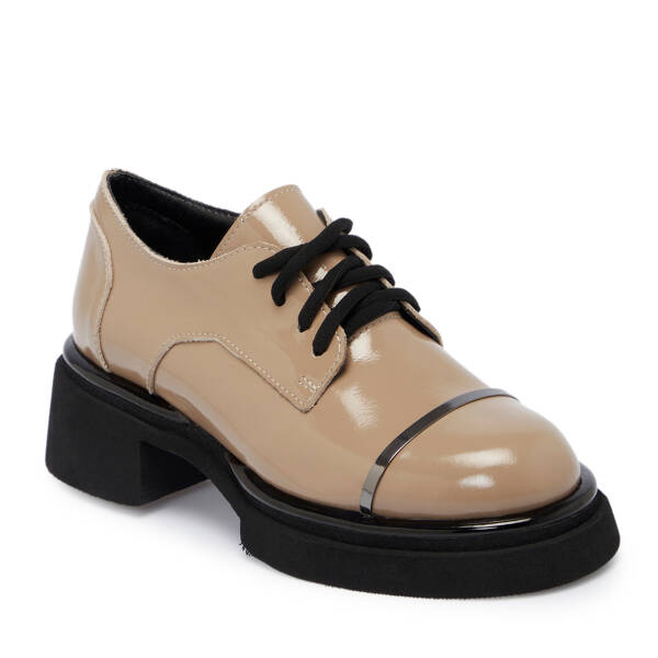 Vizon Rugan Deri Kadın Casual Ayakkabı - K25S1AY68274-A81 - 1