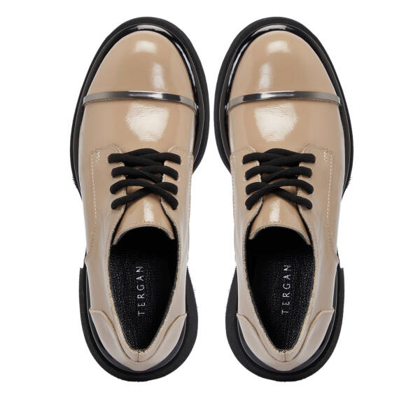 Vizon Rugan Deri Kadın Casual Ayakkabı - K25S1AY68274-A81 - 5