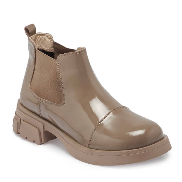 Vizon Rugan Deri Kadın Casual Bot - K24K1BT67635-A81 - 1