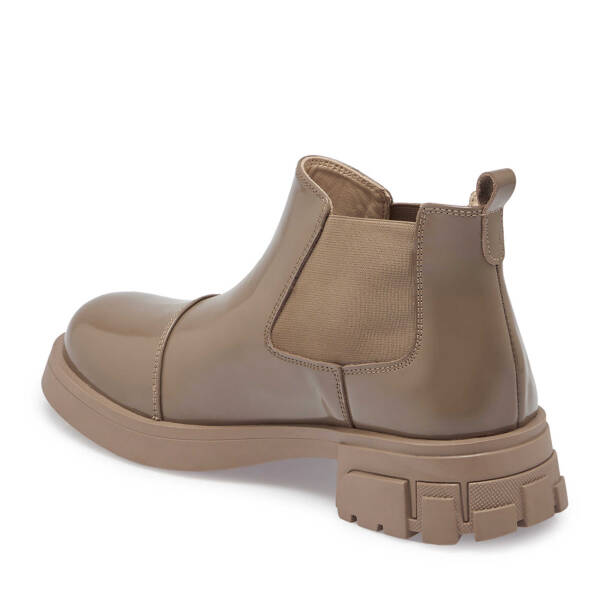 Vizon Rugan Deri Kadın Casual Bot - K24K1BT67635-A81 - 2