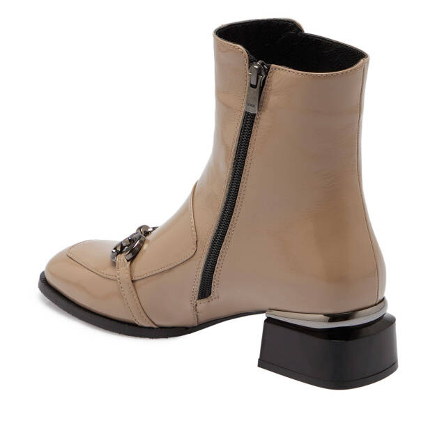 Vizon Rugan Deri Kadın Klasik Bot - K24K1BT67708-A81 - 2