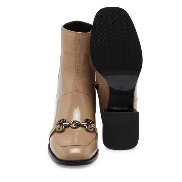 Vizon Rugan Deri Kadın Klasik Bot - K24K1BT67708-A81 - 4