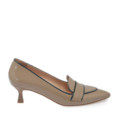 Vizon Rugan Deri Kadın Stiletto - K24S1AY67514-A81 - 3