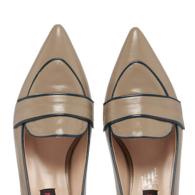 Vizon Rugan Deri Kadın Stiletto - K24S1AY67514-A81 - 5