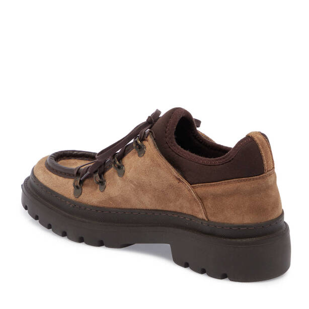 Vizon Süet Deri Erkek Casual Ayakkabı - E23S1AY56531-A02 - Tergan