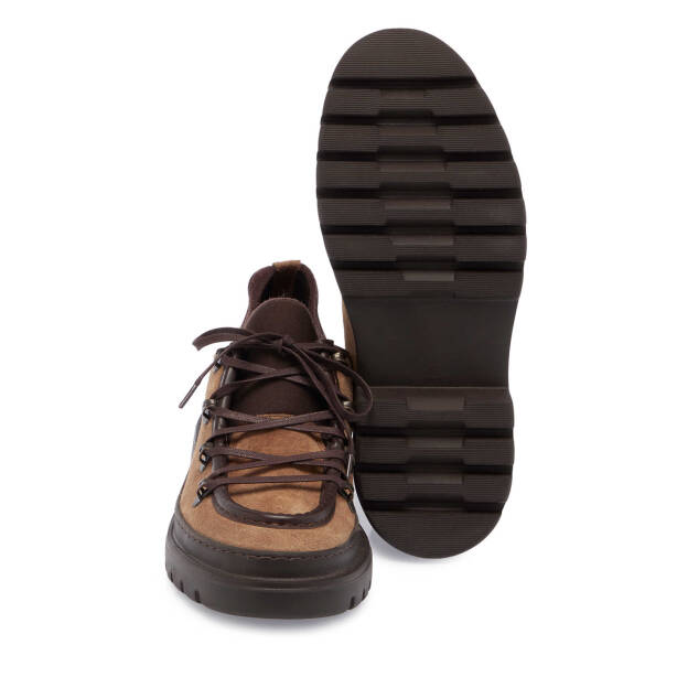 Vizon Süet Deri Erkek Casual Ayakkabı - E23S1AY56531-A02 - Tergan