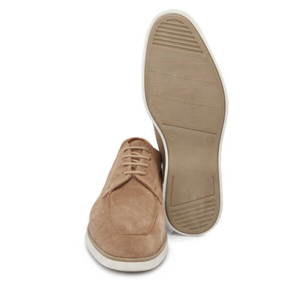 Vizon Süet Deri Erkek Casual Ayakkabı - E24I1AY56750-A02 - 4