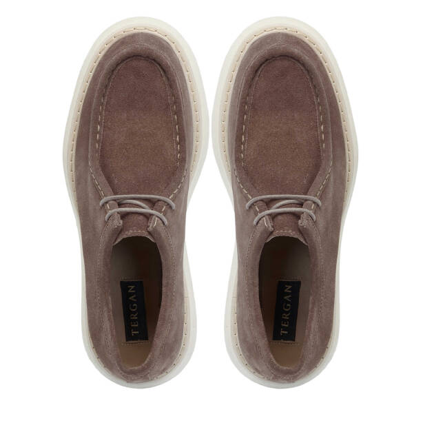 Vizon Süet Deri Erkek Casual Ayakkabı - E25I1AY57236-A02 - 5