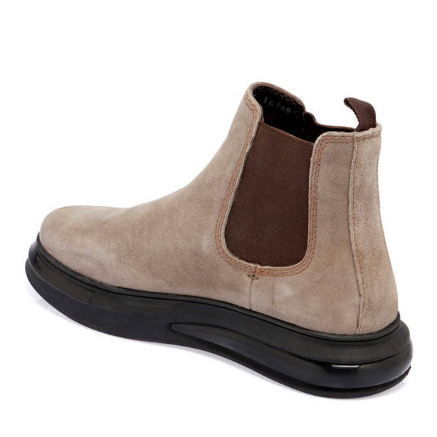 Vizon Süet Deri Erkek Casual Bot - E23K1BT56403-A02 - 2
