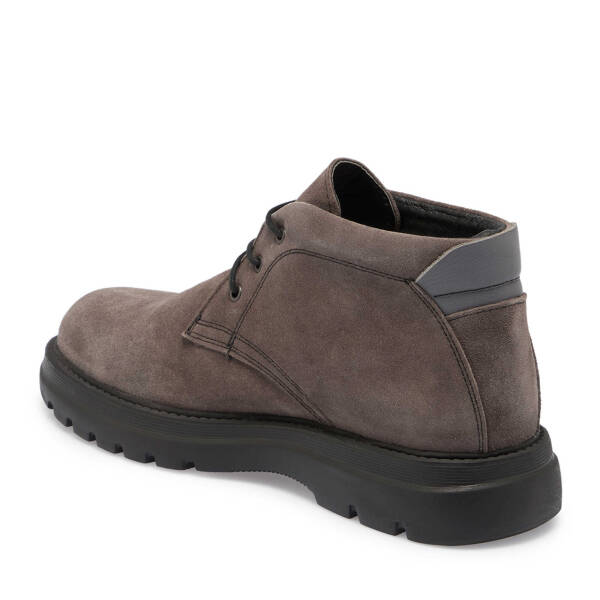 Vizon Hakiki Süet Deri Erkek Casual Bot - E24K1BT56929-T86 - 3