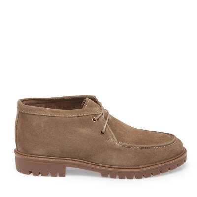 Vizon Süet Deri Erkek Casual Bot - E24K1BT57006-A84 - 3