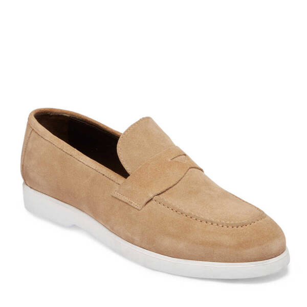 Vizon Süet Deri Erkek Loafer - E24I1AY56784-A84 - 1