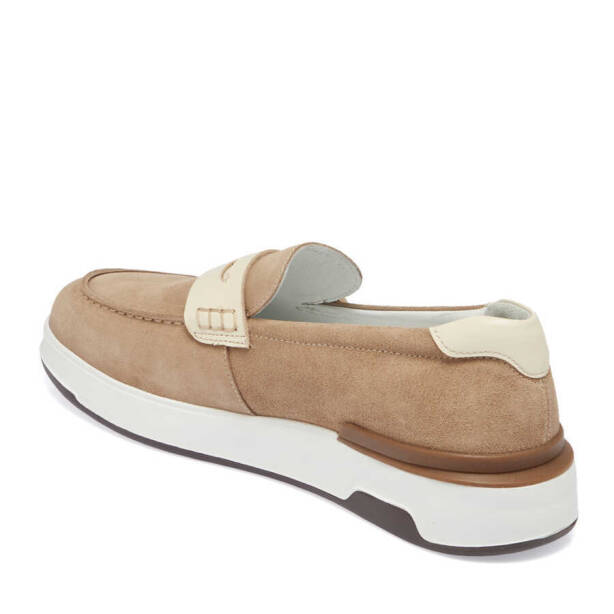 Vizon Süet Deri Erkek Loafer - E24I1AY56786-A02 - 2