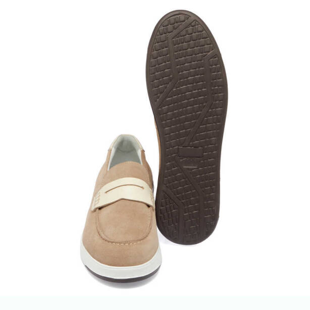 Vizon Süet Deri Erkek Loafer - E24I1AY56786-A02 - 4