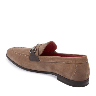 Vizon Süet Deri Erkek Loafer - E24I1AY56787-A02 - 2