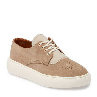 Vizon Süet Deri Erkek Sneaker - E24I1AY56711-A02 - 1