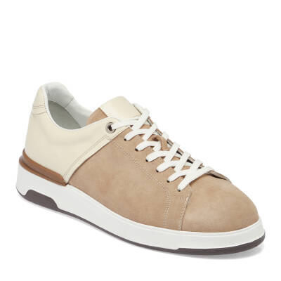  Vizon Süet Deri Erkek Sneaker - E24I1AY56819-A02 