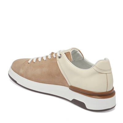  Vizon Süet Deri Erkek Sneaker - E24I1AY56819-A02 - 2
