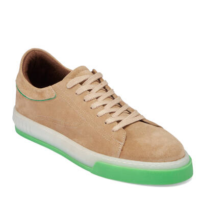 Vizon Süet Deri Erkek Sneaker - E24I1AY56848-A84 