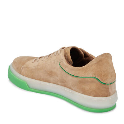 Vizon Süet Deri Erkek Sneaker - E24I1AY56848-A84 - 2