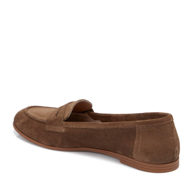 Vizon Hakiki Süet Deri Kadın Babet - K25I1AY67762-A02 - 3