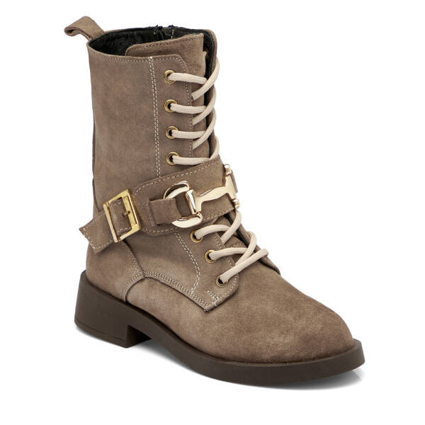 Vizon Hakiki Süet Deri Kadın Bot - K24K1BT67740-A02 - 1