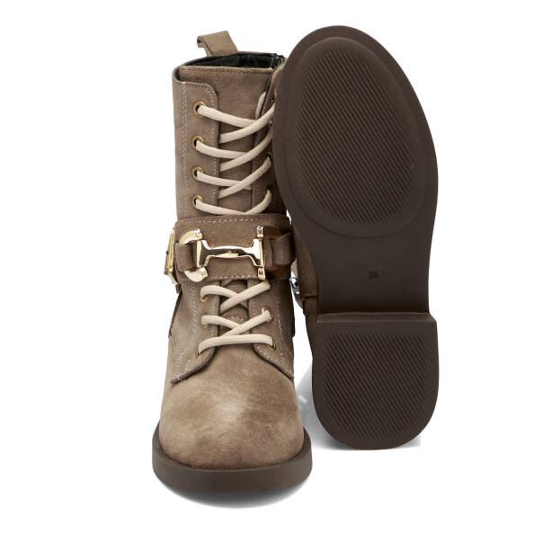 Vizon Hakiki Süet Deri Kadın Bot - K24K1BT67740-A02 - Tergan